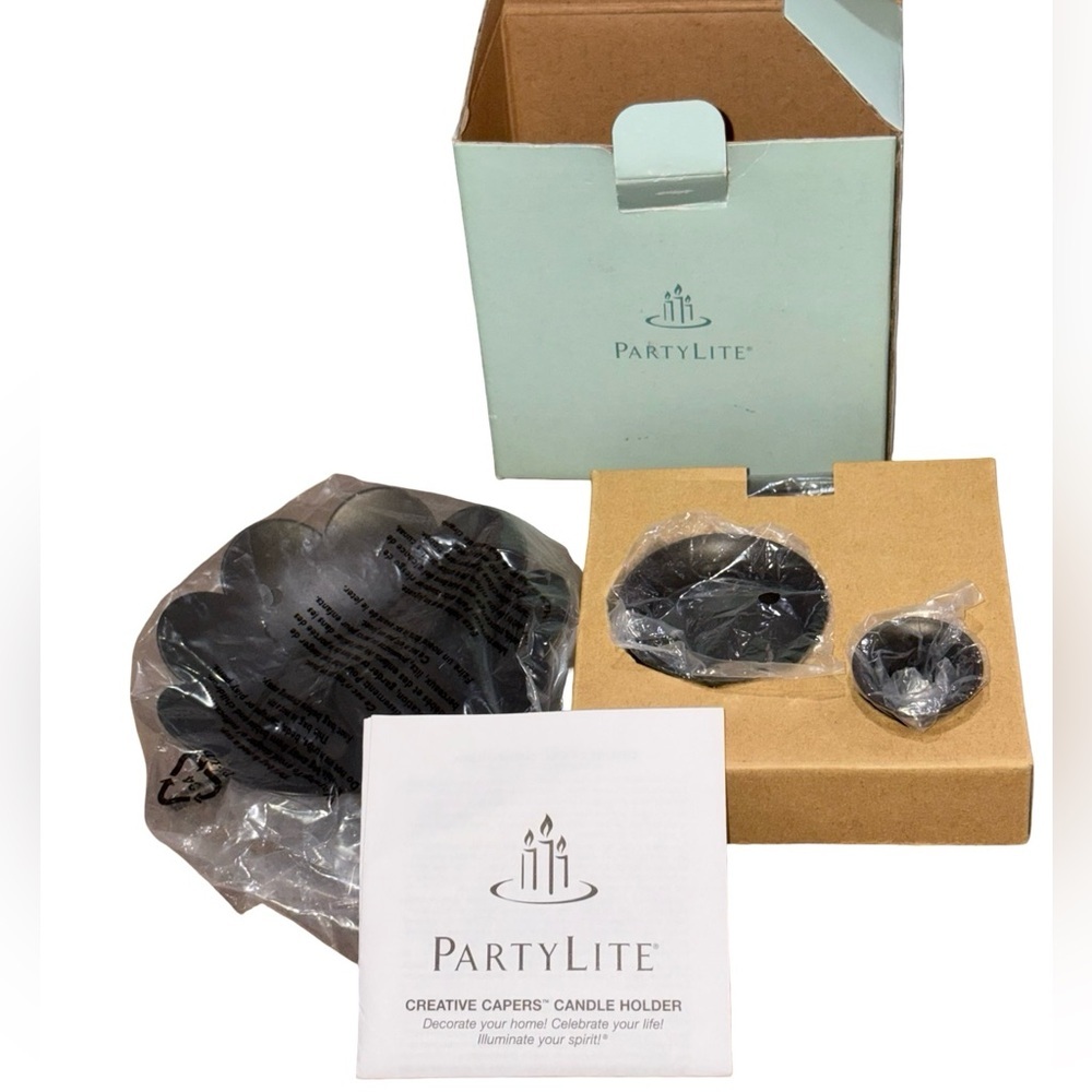 Retired PartyLite Creative Capers Candle Holder-NEW-open box - Picture 5 of 10